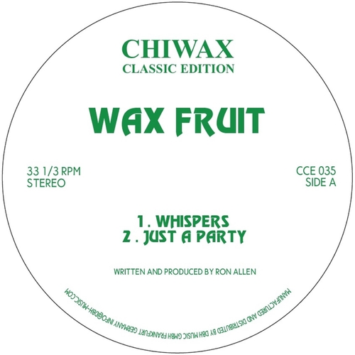 Wax Fruit - Whispers [CCE035]